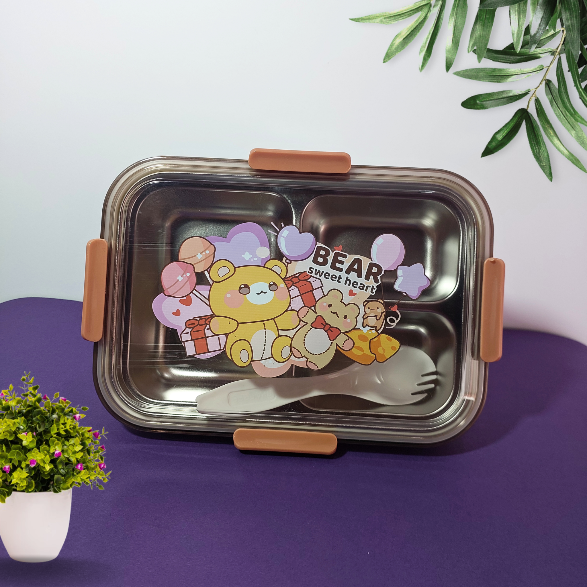 🐻Bear Stainless Steel Insulated Lunch box