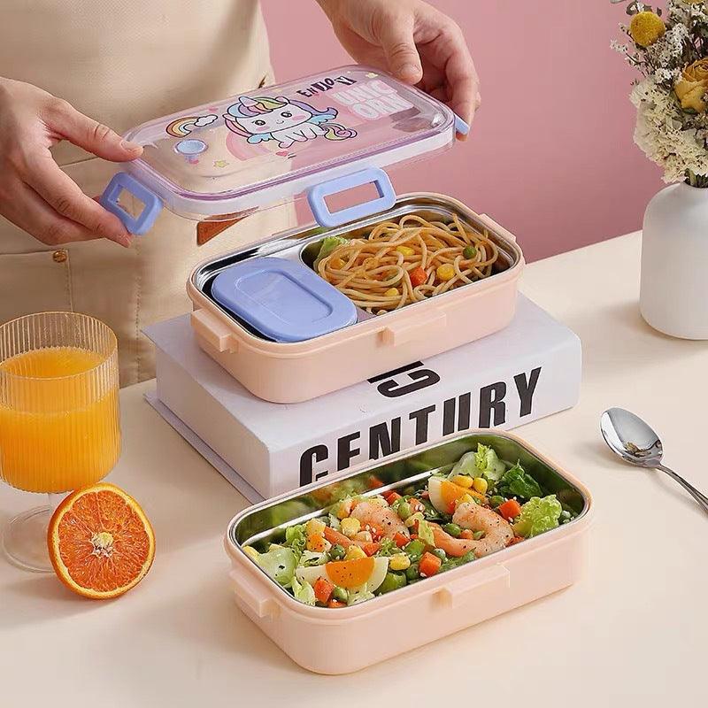 🦄 Unicorn Stainless Steel-2 component Insulated Lunch Box