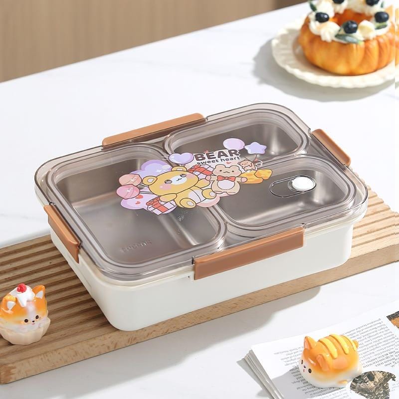 🐻Bear Stainless Steel Insulated Lunch box