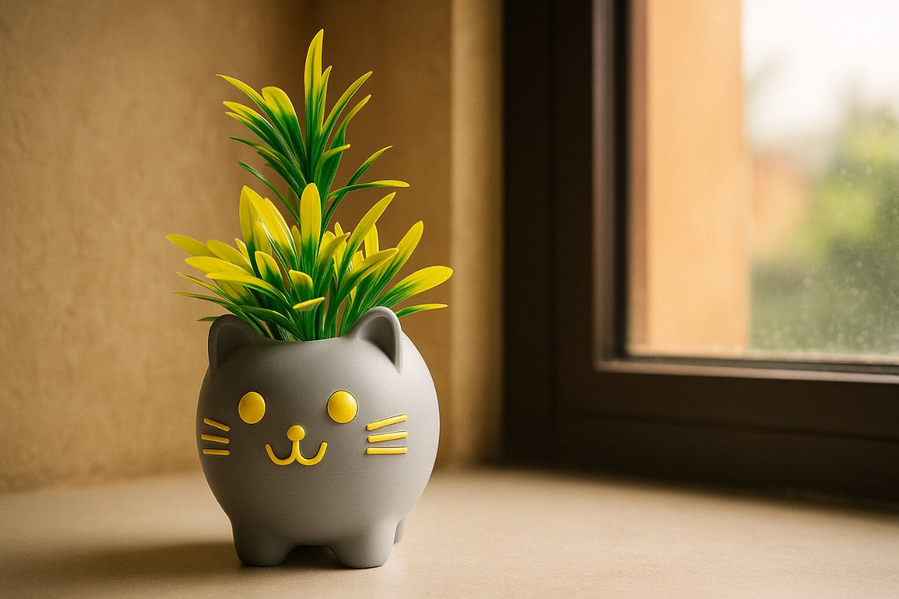 Cute Cat Planter