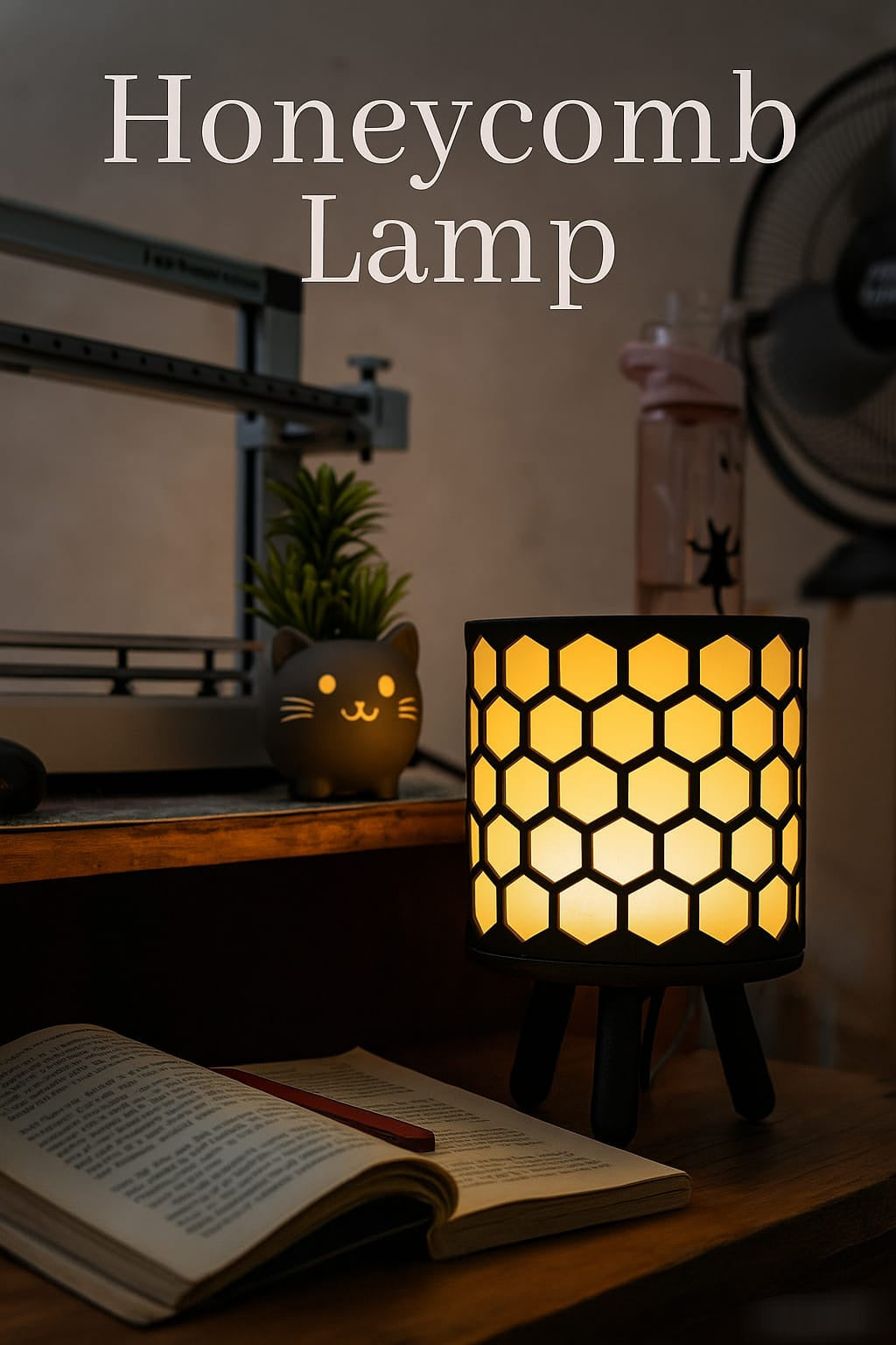 Honeycomb lamp
