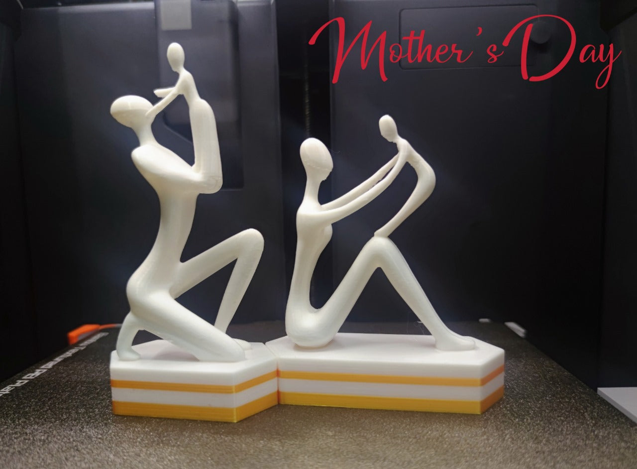 Mother & Child Modern Sculpture